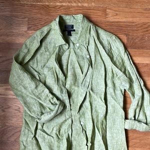 JCREW BAIRD MCNUTT IRISH LINEN SHIRT